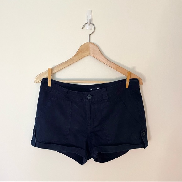 GAP Navy Linen Shorts - Picture 1 of 3